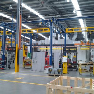 Free Standing Workstation Bridge Crane