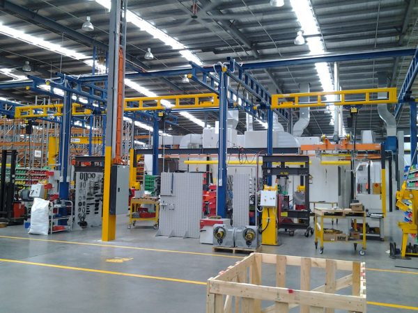 Free Standing Workstation Bridge Crane