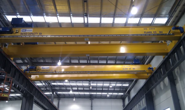 Double girder top running bridge cranes