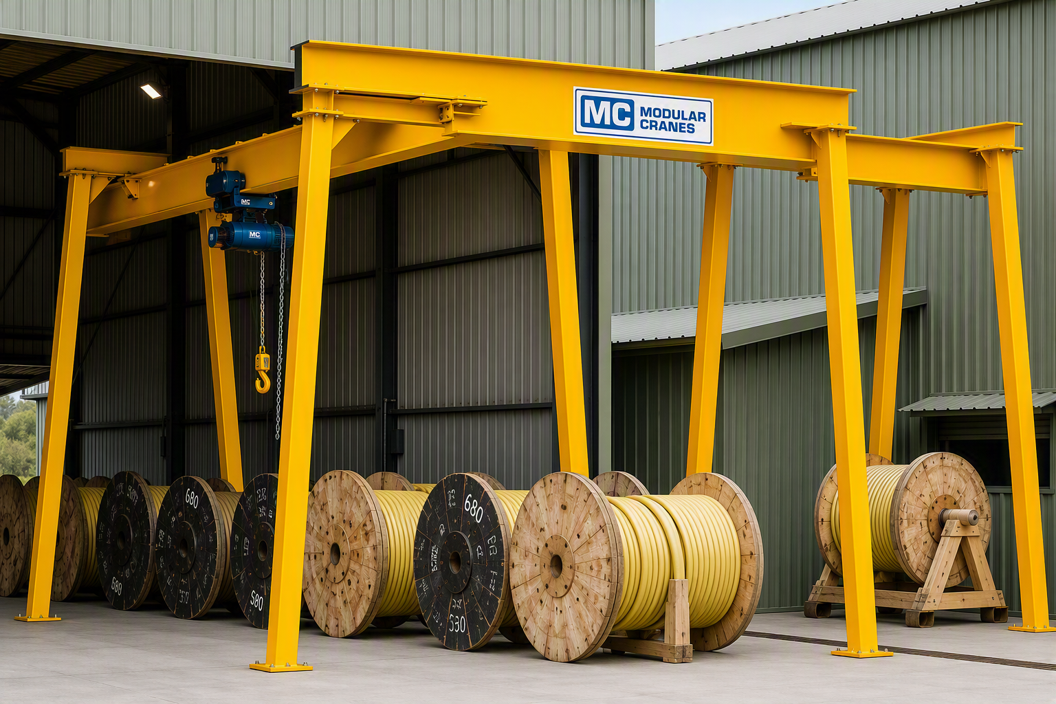 Free Standing Monorail Crane